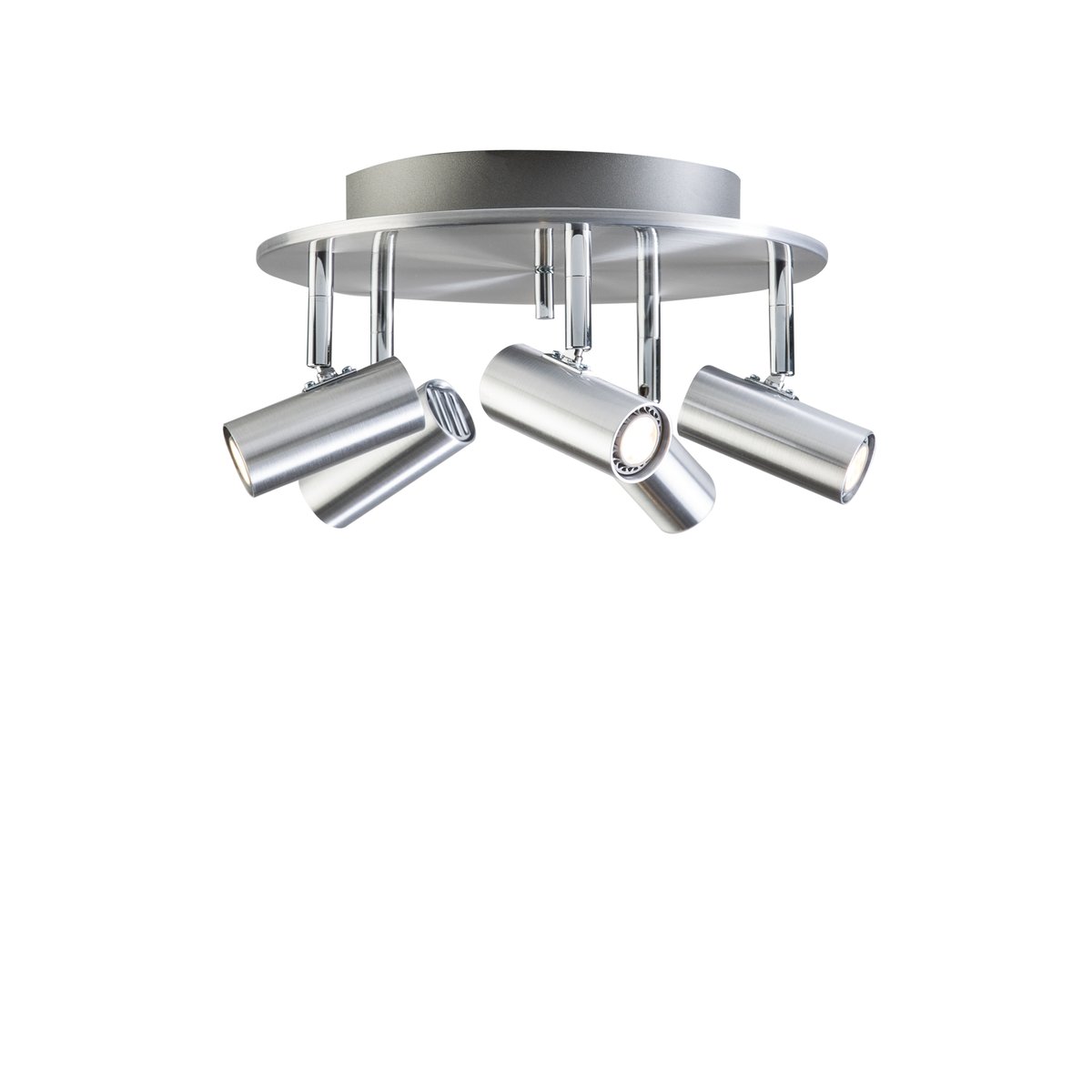 Belid - Cato 5-spot Taklampe Aluminium