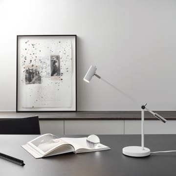 Cato bordlampe 48,5 cm - Matt hvit - Belid