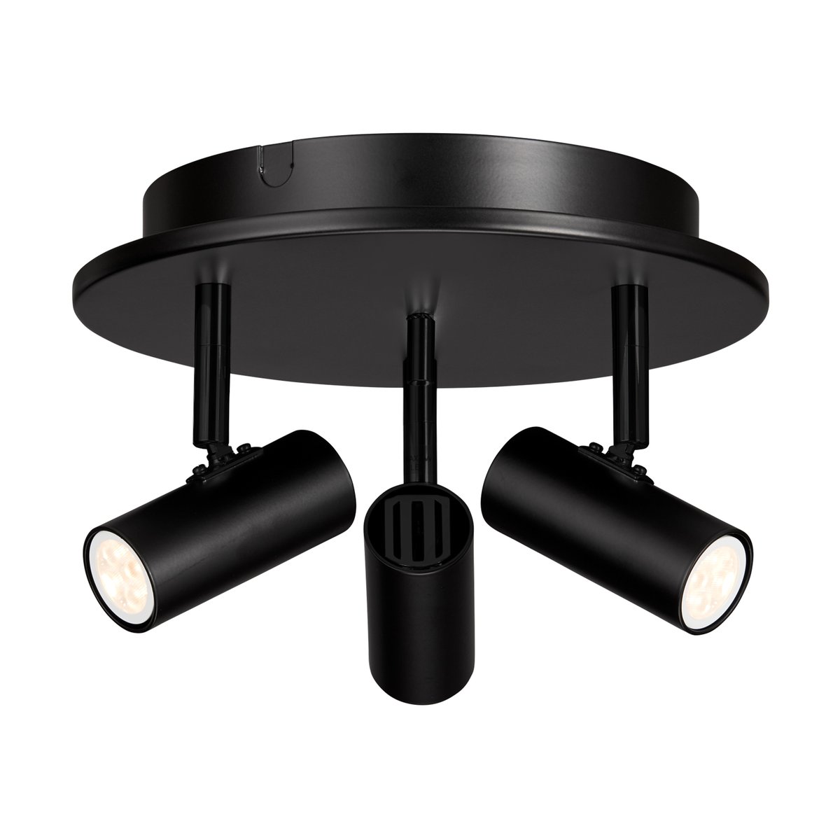 Belid Cato rund takspotlight 3 Matt svart