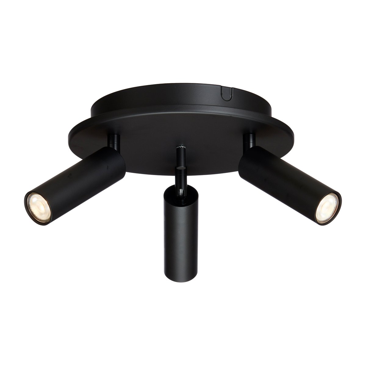 Belid Cato Slim rund takspotlight 3 Matt svart-LED