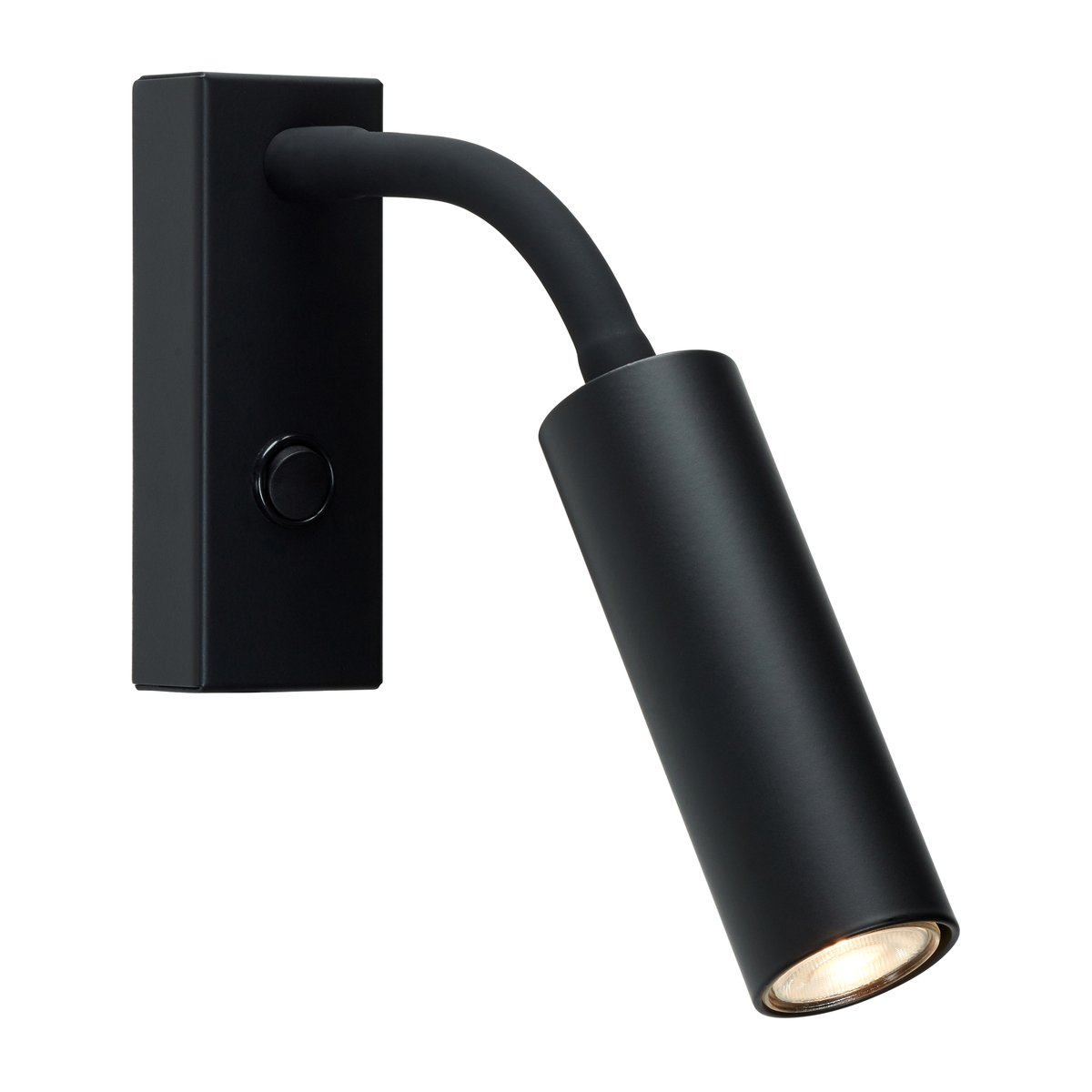 Belid Cato Slim vegglampe fleksarm Matt svart
