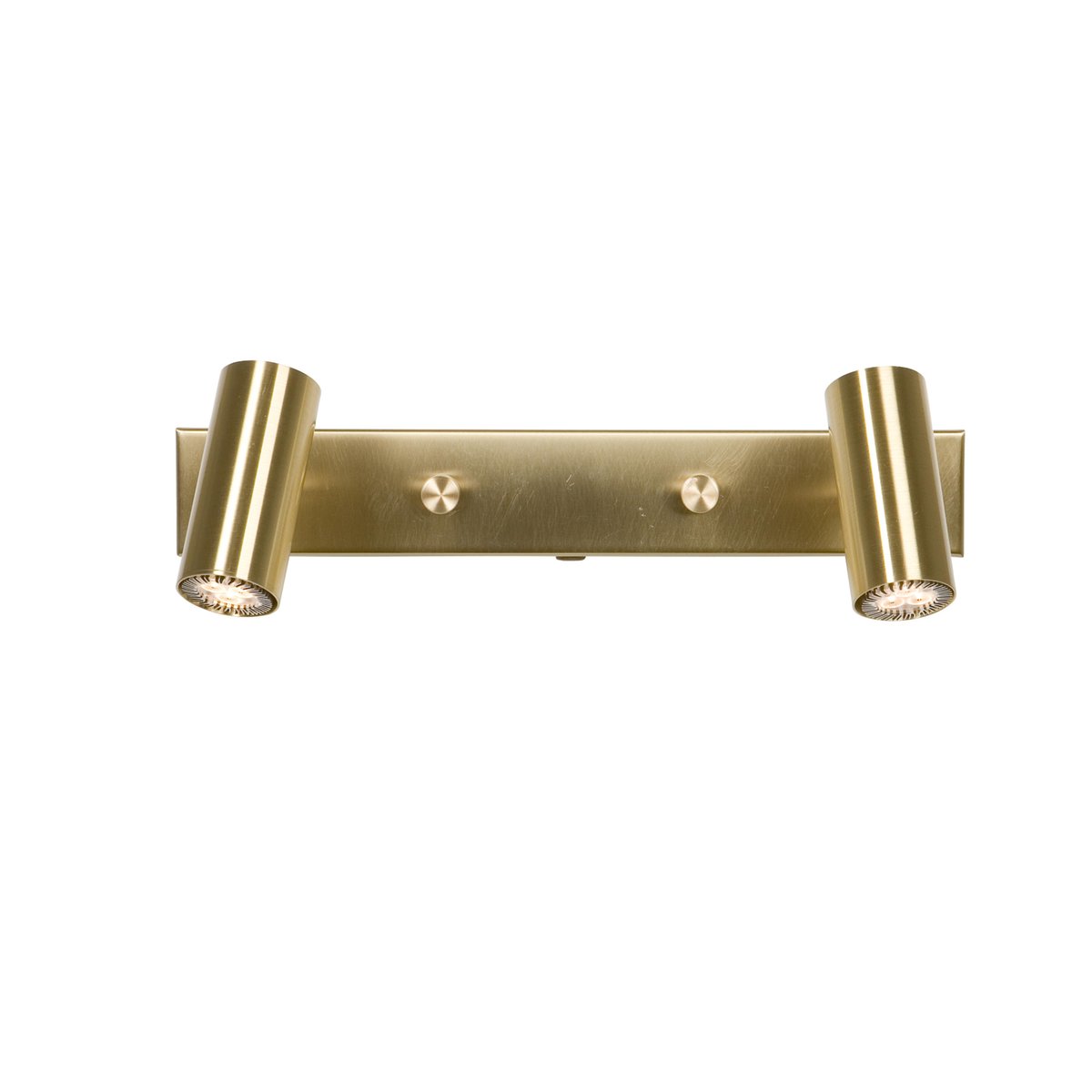 Belid Cato vegglampe, dubbel messing