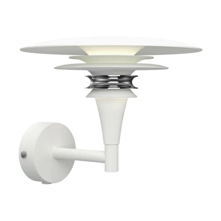 Diablo vegglampe Ø20 cm - Matthvit-krom - Belid