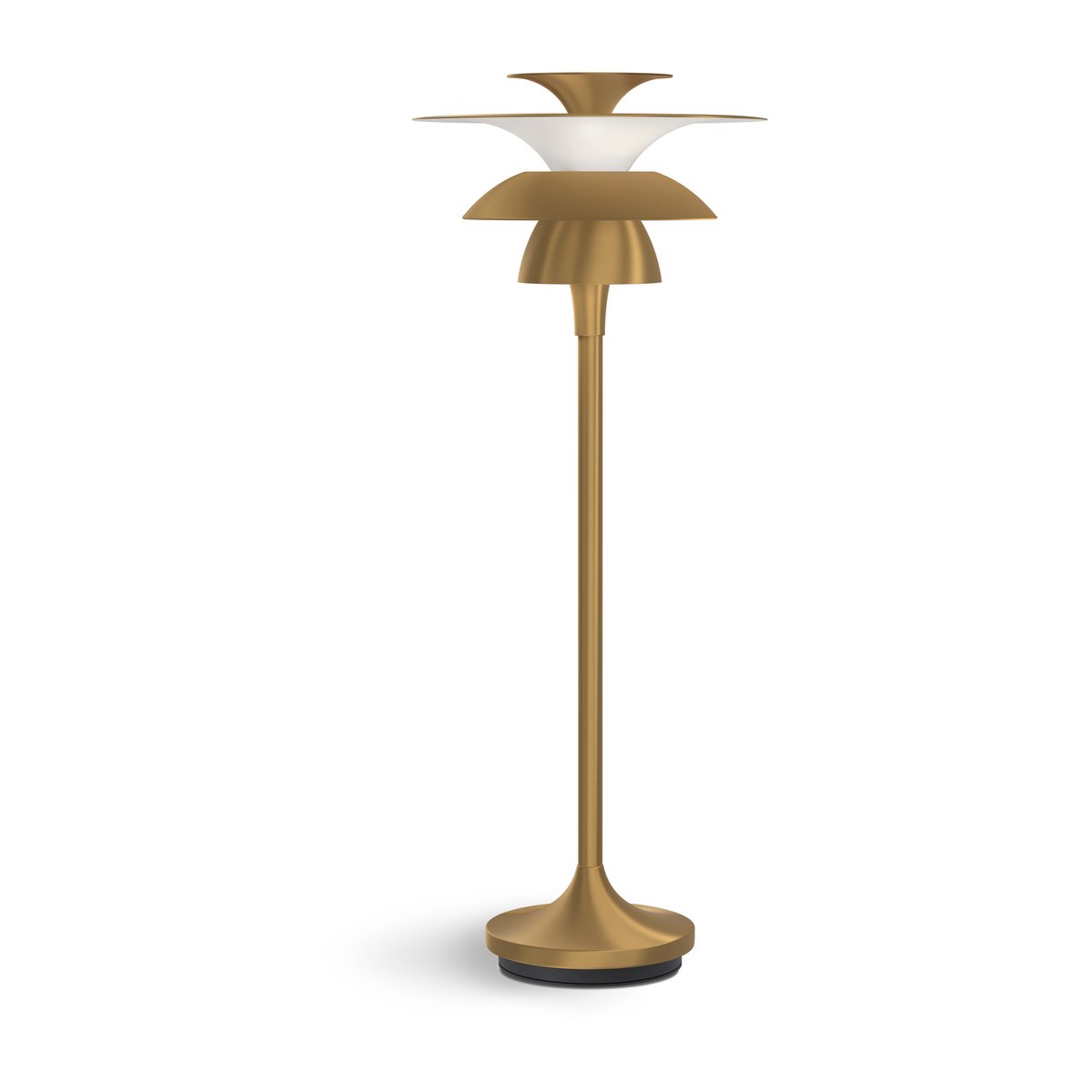 Belid Picasso bordlampe, stor 45,7 cm Antikk messing