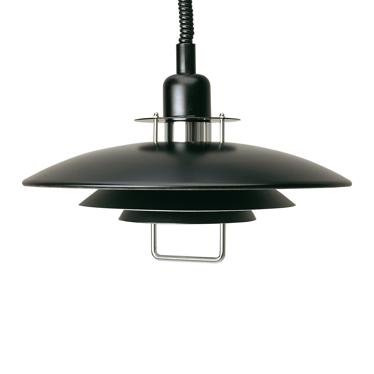 Primus II pendel Ø43 cm Svart-krom