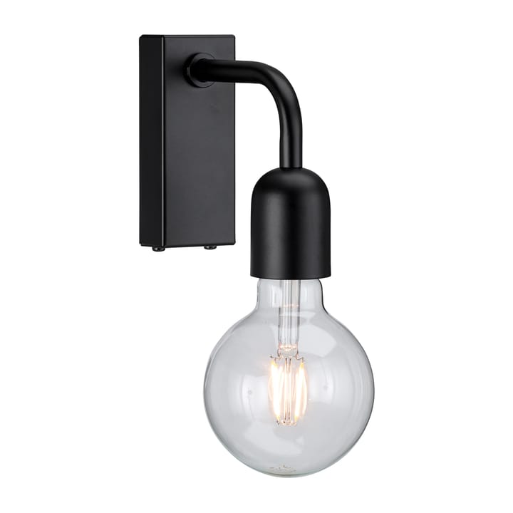 Regal 1 vegglampe 12,9 cm - Matt svart - Belid