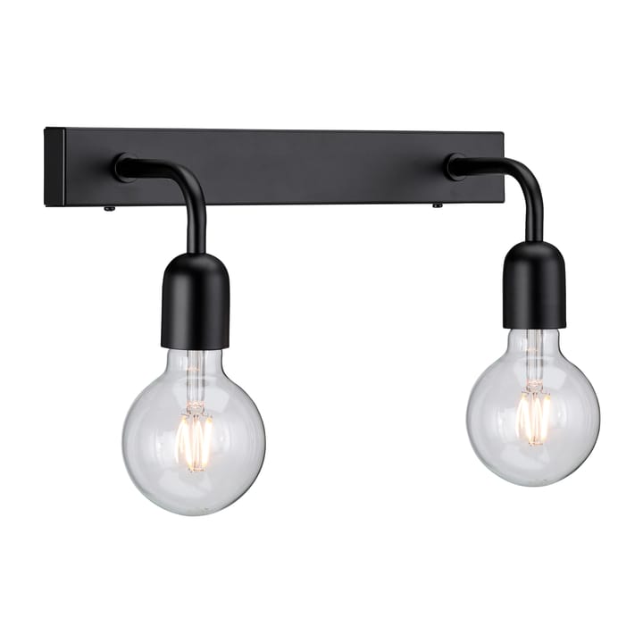 Regal 2 vegglampe 13,5 cm, Matt svart Belid