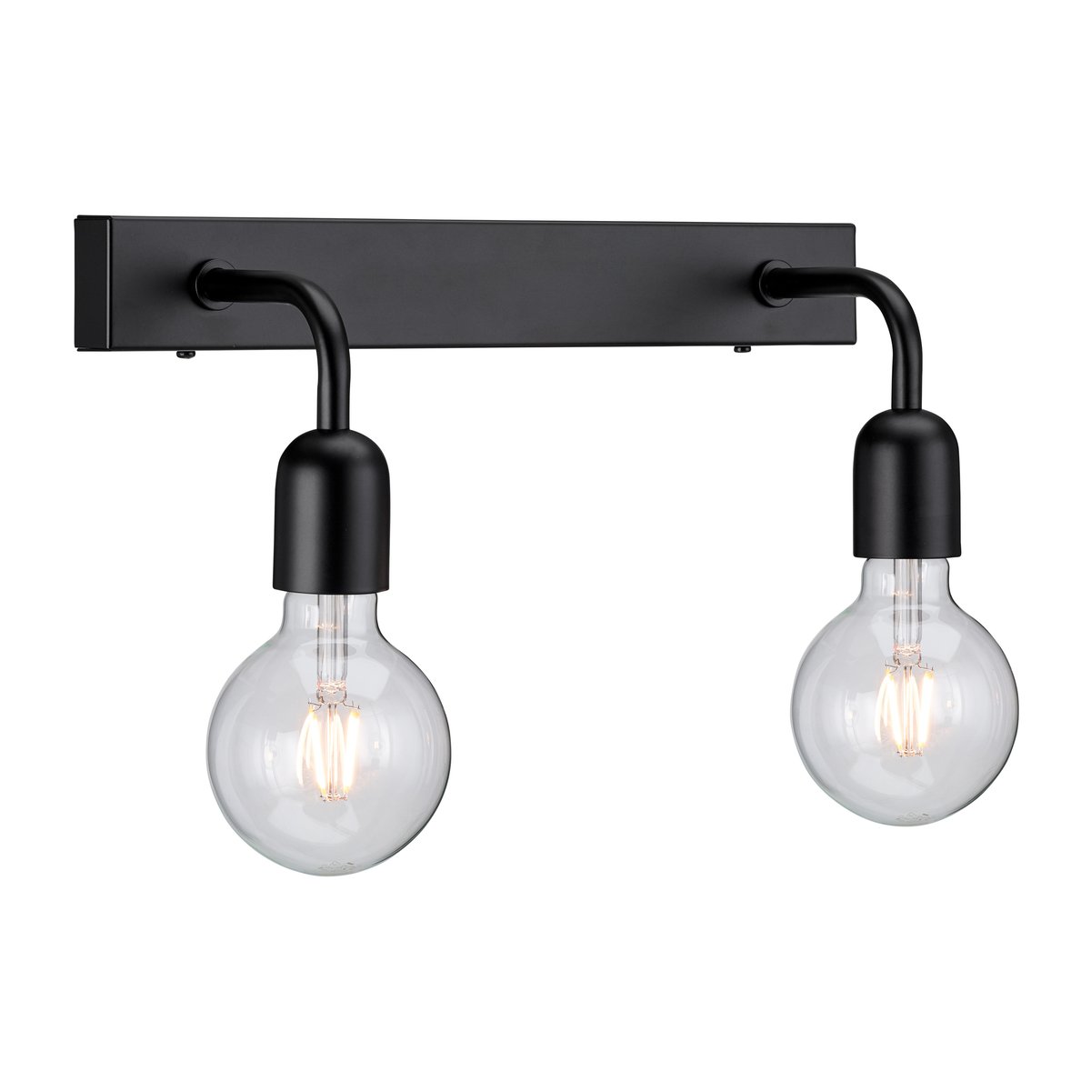 Belid - Regal 2 Vegglampe Matt Black