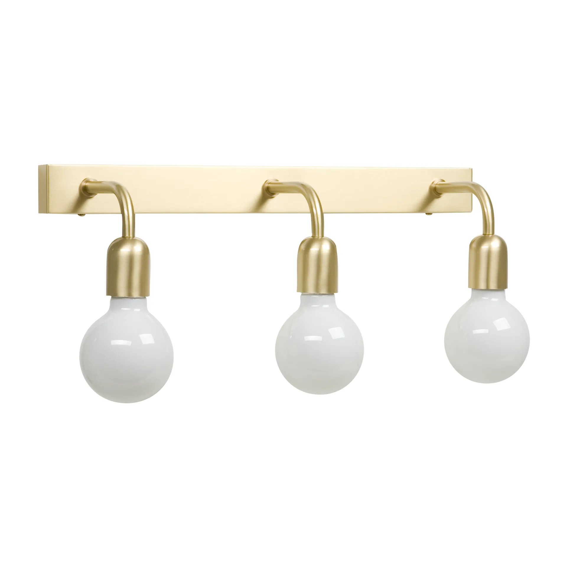 Regal 3 vegglampe 13,5 cm, Børstet messing Belid