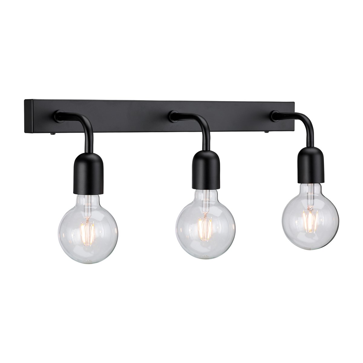 Regal 3 vegglampe 13,5 cm Matt svart