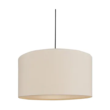 Soft pendel Ø 40 cm - Lin hvit-metallisk bronse, Ø60 cm - Belid