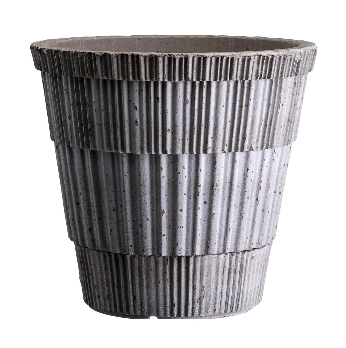 Bergs Potter Atlas raw krukke Grey, Ø16 cm