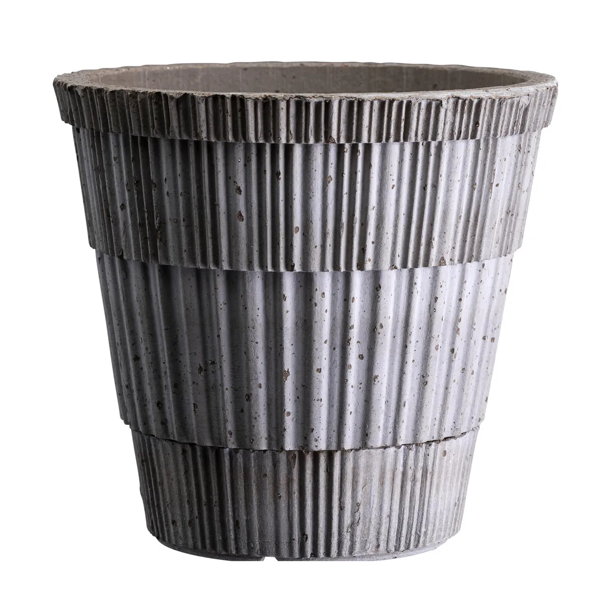 Bergs Potter Atlas raw krukke Grey, Ø18 cm