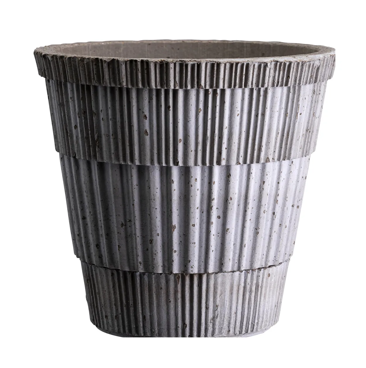 Bergs Potter Atlas raw krukke Grey, Ø21 cm