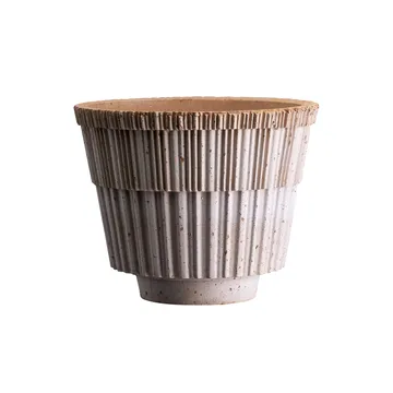 Atlas raw krukke med fat - Rosa, Ø25 cm - Bergs Potter