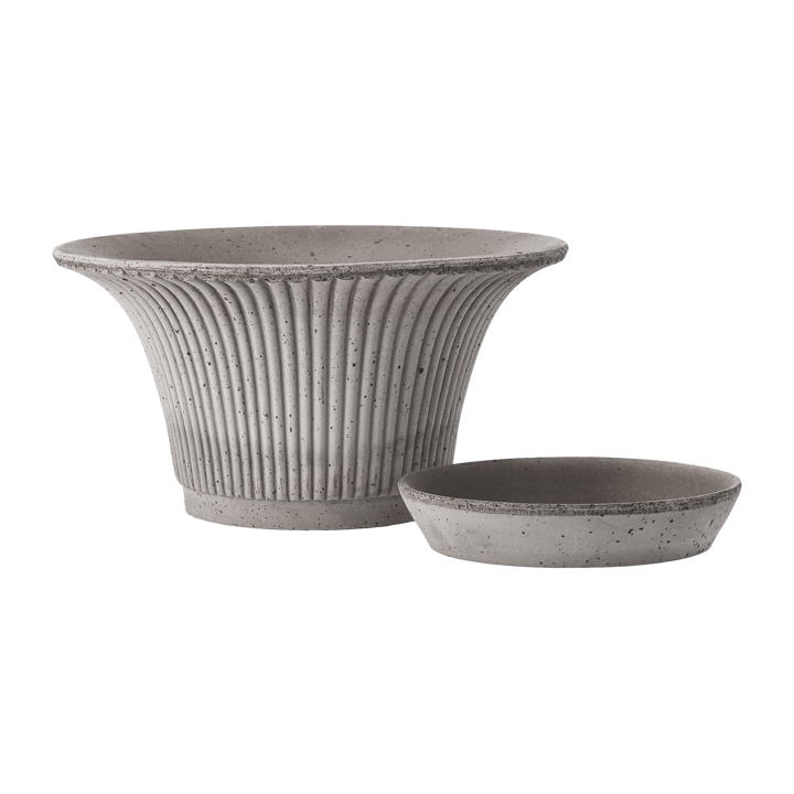 Daisy krukke Ø25 cm, Grå Bergs Potter