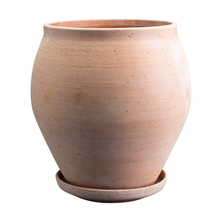 Delphi potte med fat 2 deler - Rosa, Ø26 cm - Bergs Potter