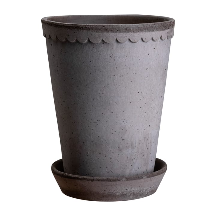 Helena krukke høy Ø14 cm - Grå - Bergs Potter