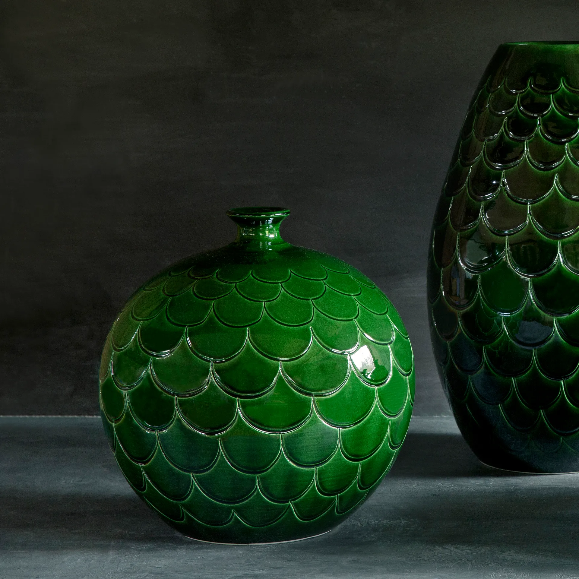 Misty vase 28 cm, Grønn Bergs Potter