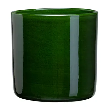 Romeo krukke glassert Ø17 cm - Grønn - Bergs Potter