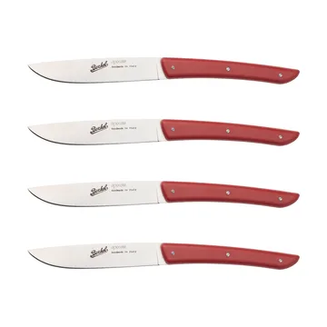 Color kjøttkniv 4-pakning 11 cm - Red - Berkel