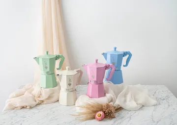 Bialetti eksklusiv mokkakanne - Creme, 3 kopper - Bialetti