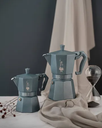 Bialetti eksklusiv mokkakanne induksjon - Grå, 3 kopper - Bialetti