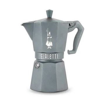 Bialetti eksklusiv mokkakanne induksjon - Grå, 6 kopper - Bialetti