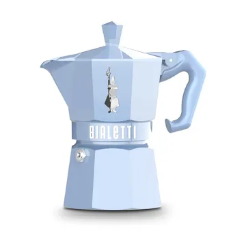 Bialetti eksklusiv mokkakanne - Lyseblå, 3 kopper - Bialetti