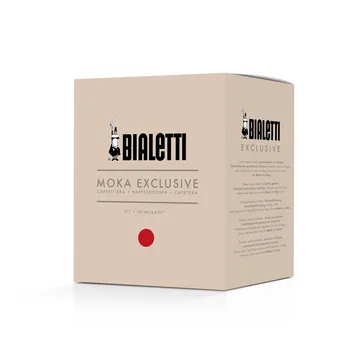 Bialetti eksklusiv mokkakanne - Rød, 3 kopper - Bialetti