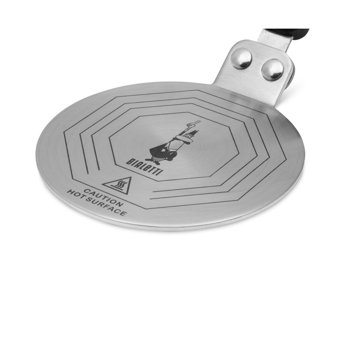 Bialetti Bialetti induksjonsplate Ø13 cm Sølv-svart