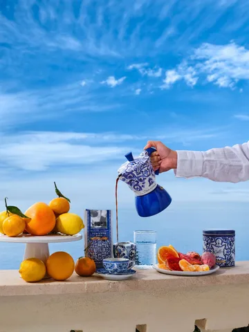 Bialetti x Dolce & Gabbana mokkakanne induksjon - Mediterraneo, 4 kopper - Bialetti