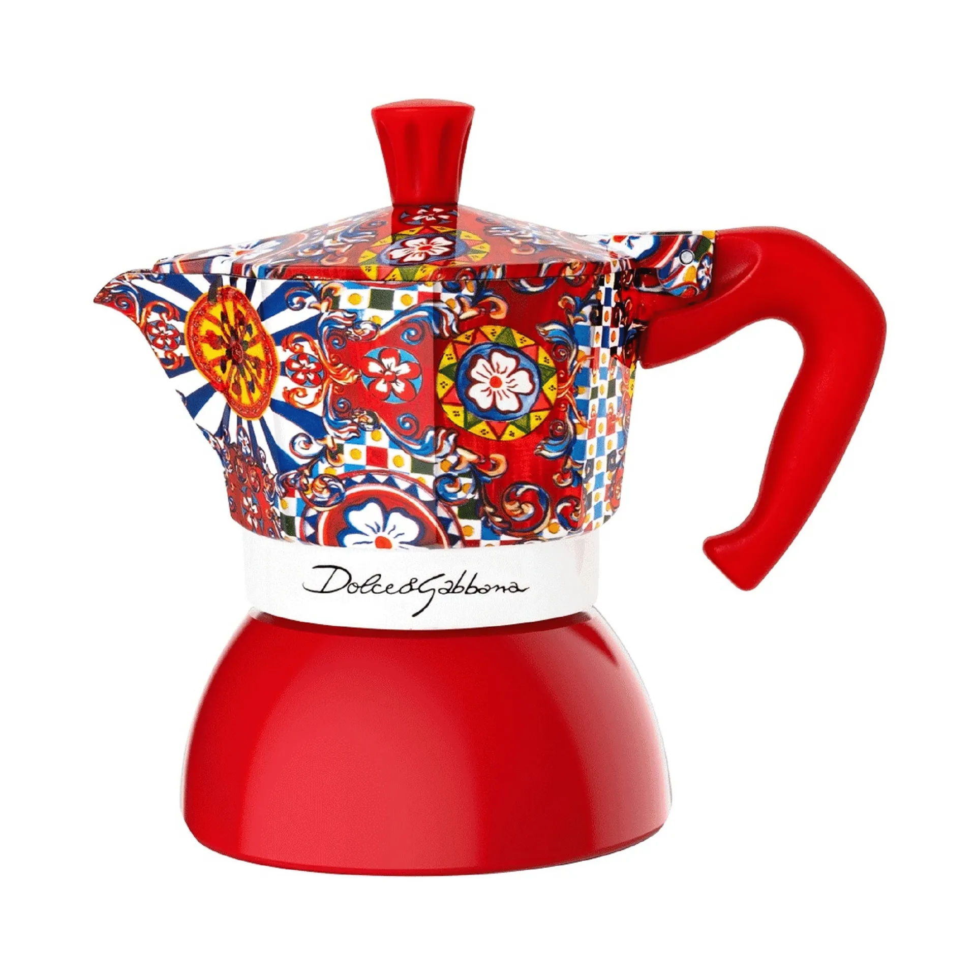 Bialetti Bialetti x Dolce & Gabbana mokkakanne induksjon Sicilian cart, 2 kopper
