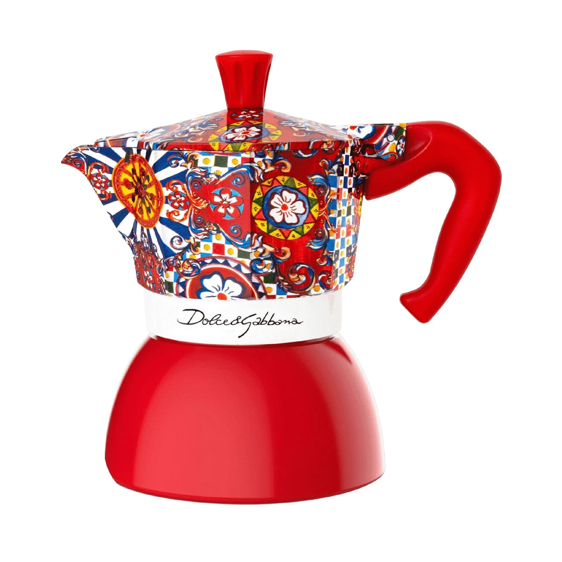 Bialetti Bialetti x Dolce & Gabbana mokkakanne induksjon Sicilian cart, 4 kopper