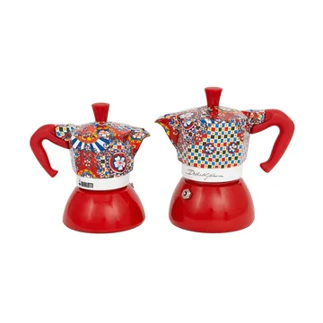 Bialetti x Dolce & Gabbana mokkakanne induksjon - Sicilian cart, 4 kopper - Bialetti