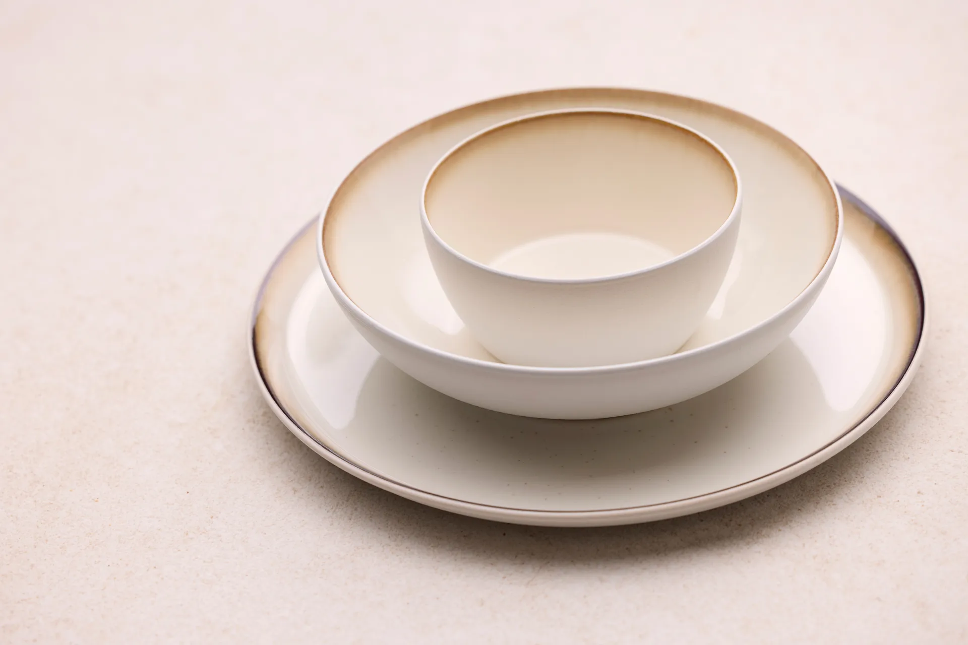 Bitz bolle gastro Ø12 cm, Hvit-kremhvit Bitz