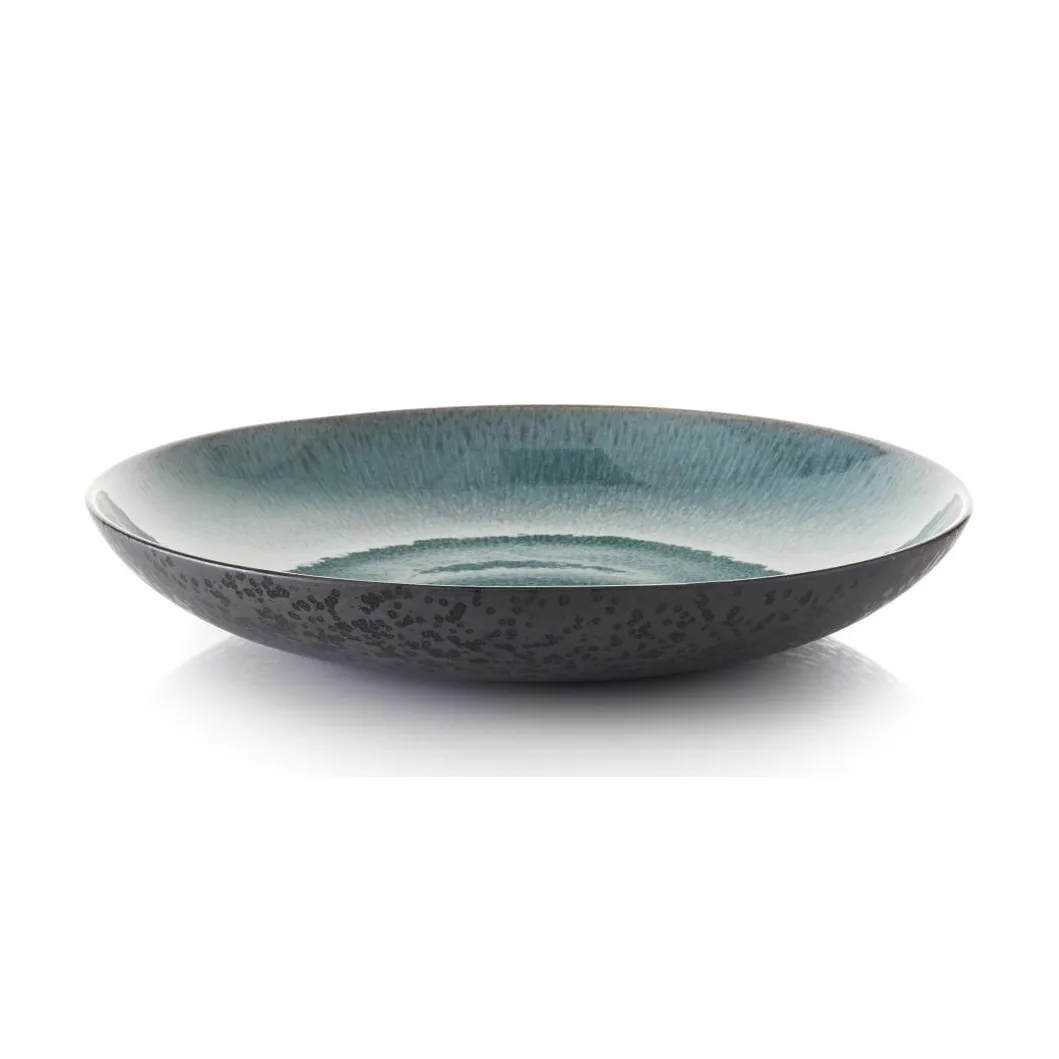 Bitz fat Ø 40 cm svart, Svart-grønn Bitz