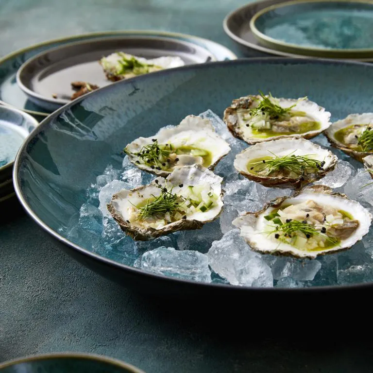 Bitz fat Ø 40 cm svart, Svart-grønn Bitz