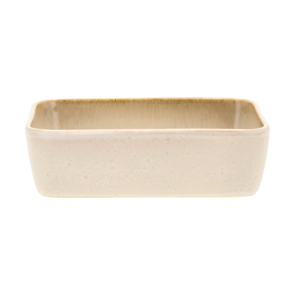 Bitz Bitz fat rektangulært 14x19 cm Cream white