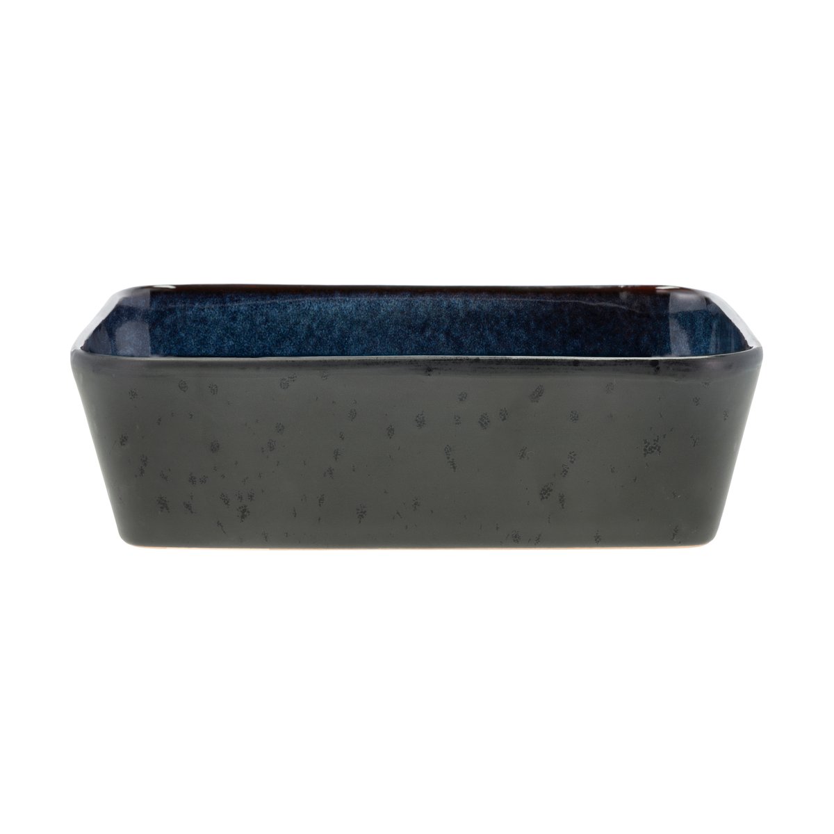Bitz Bitz fat rektangulært 21x28 cm Black-blue
