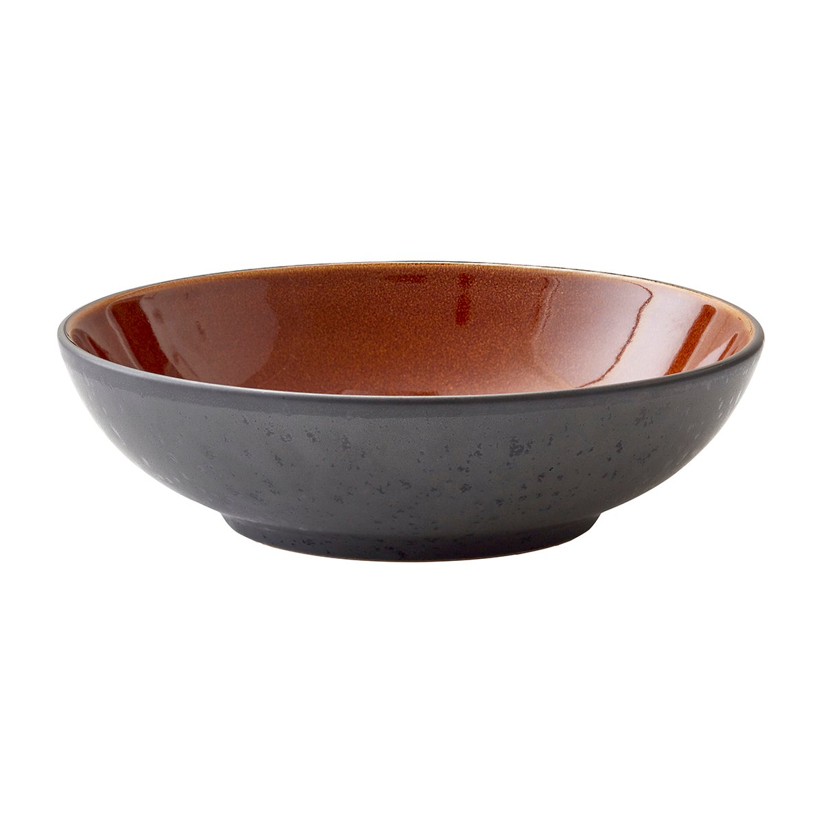 Bitz - Pastaskål 20 cm svart/amber
