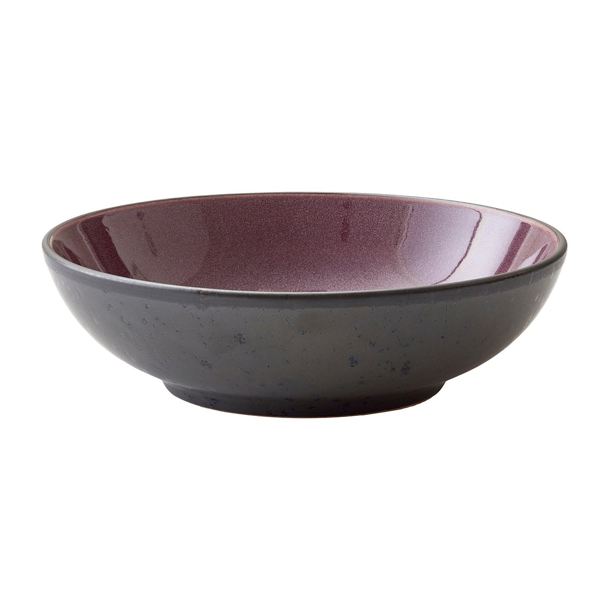 Bitz Bitz pastaskål Ø20 cm svart Svart-lilla