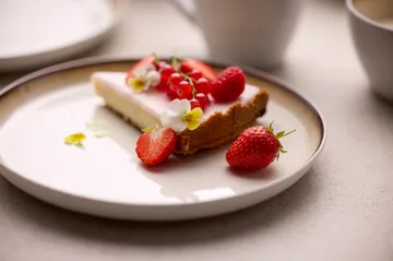 Bitz tallerken gastro Ø 21 cm - Hvit-kremhvit - Bitz