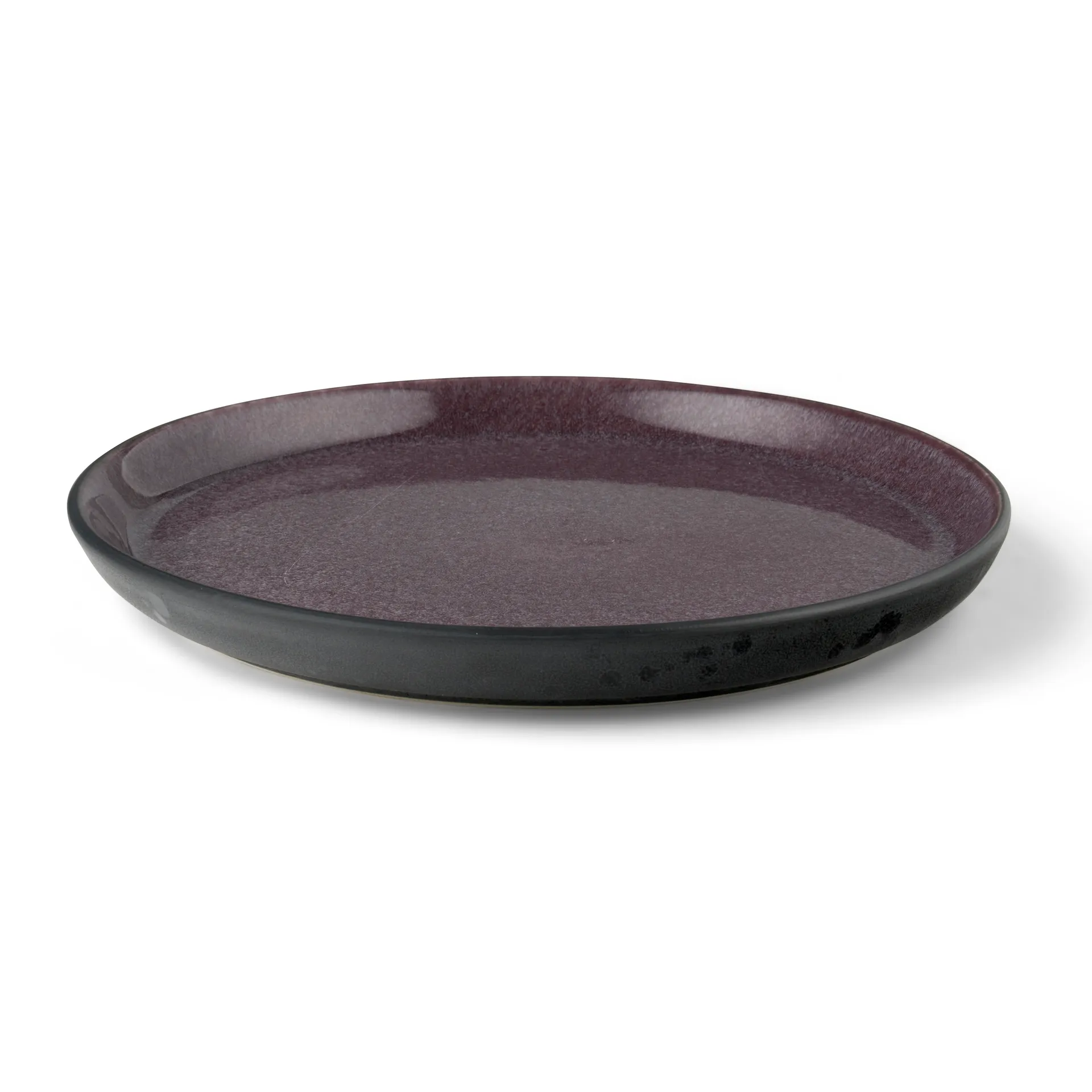Bitz tallerken gastro Ø 21 cm, Svart-lilla Bitz