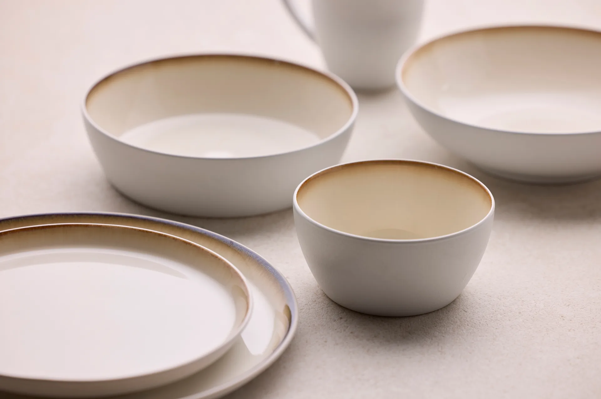 Bitz tallerken gastro Ø27 cm, Hvit-kremhvit Bitz