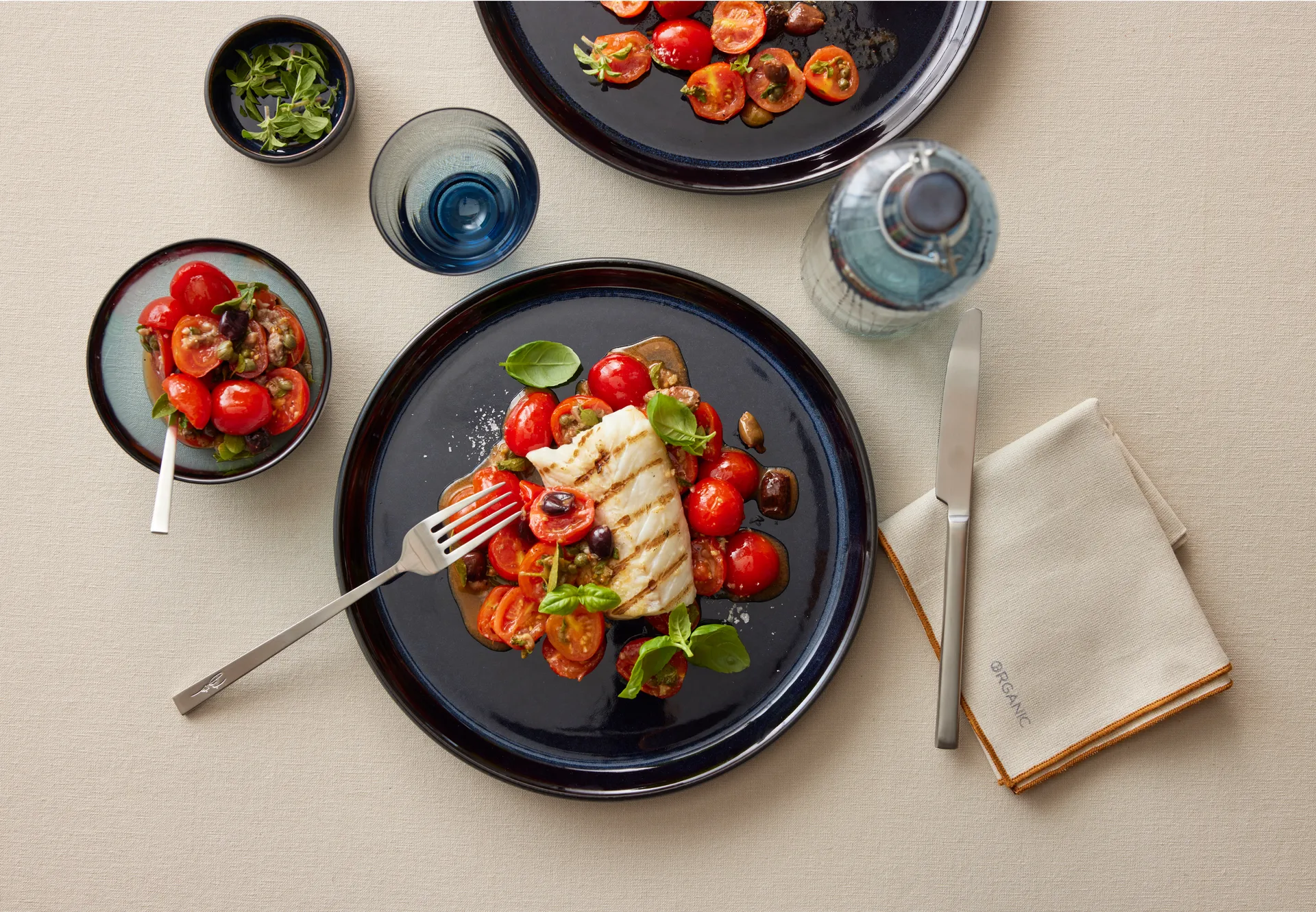 Bitz tallerken gastro Ø27 cm, Svart-mørkblå Bitz