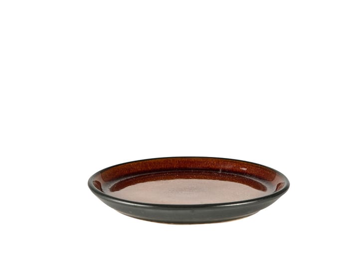 Gastro tallerken Ø17 cm - Svart-amber - Bitz