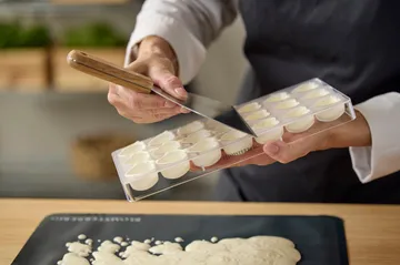 Blomsterberg sjokoladeskrape - Eik-rustfritt stål - Blomsterbergs