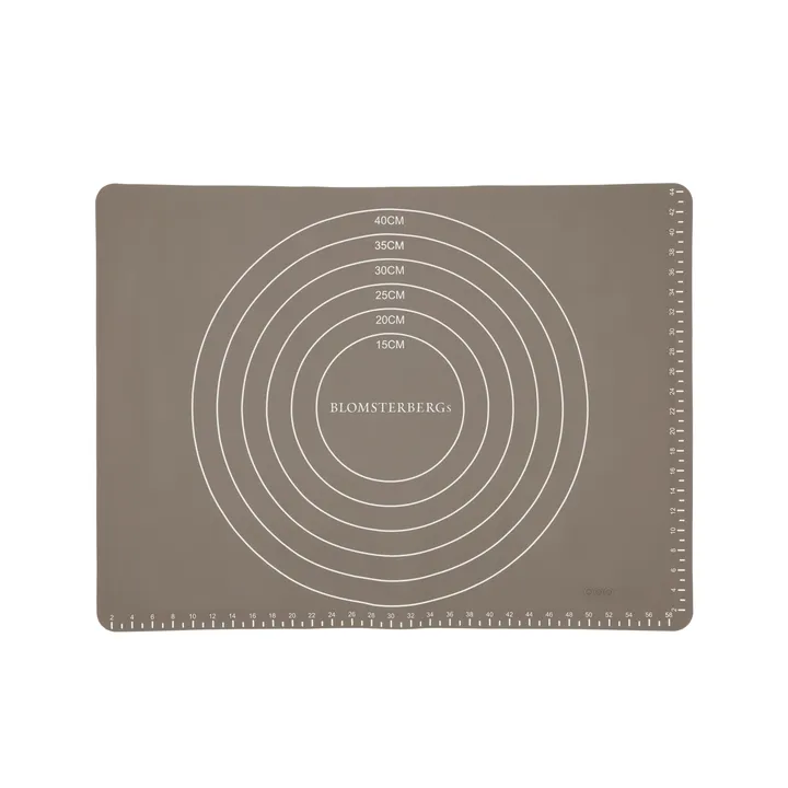 Blomsterbergs bakeplate med mål - Latte, silikon, 45x60 cm - Blomsterbergs