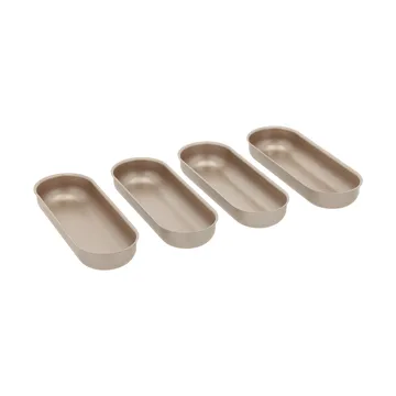 Blomsterbergs minibrodform - Rose gold, 4-pak - Blomsterbergs